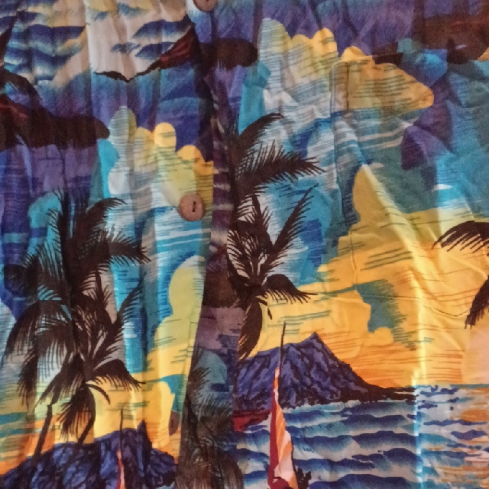 Tropical Sunset Short Sleeve Shirt